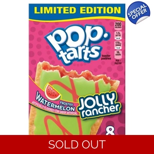 Kellogg's Pop Tarts Jolly Rancher Frosted Watermelon Box